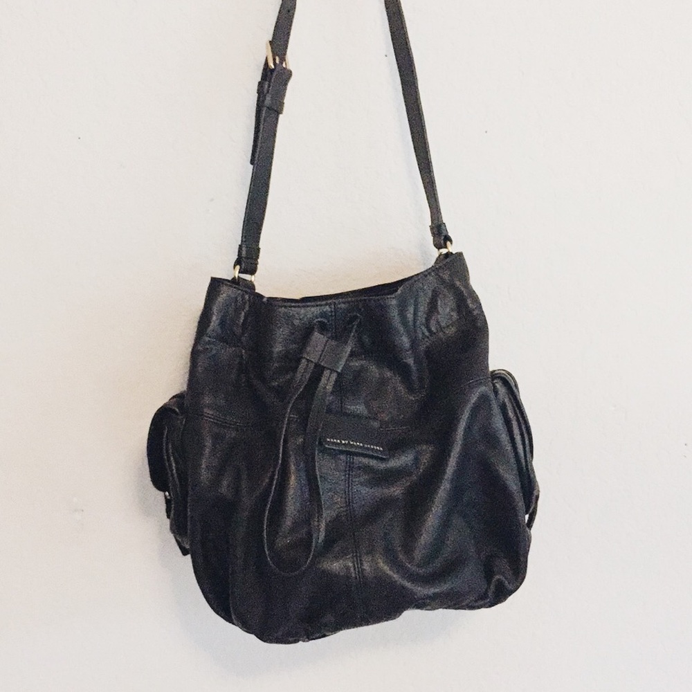 Marc Jacobs Black Drawstring Bag